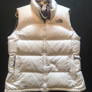 North face puffer vest